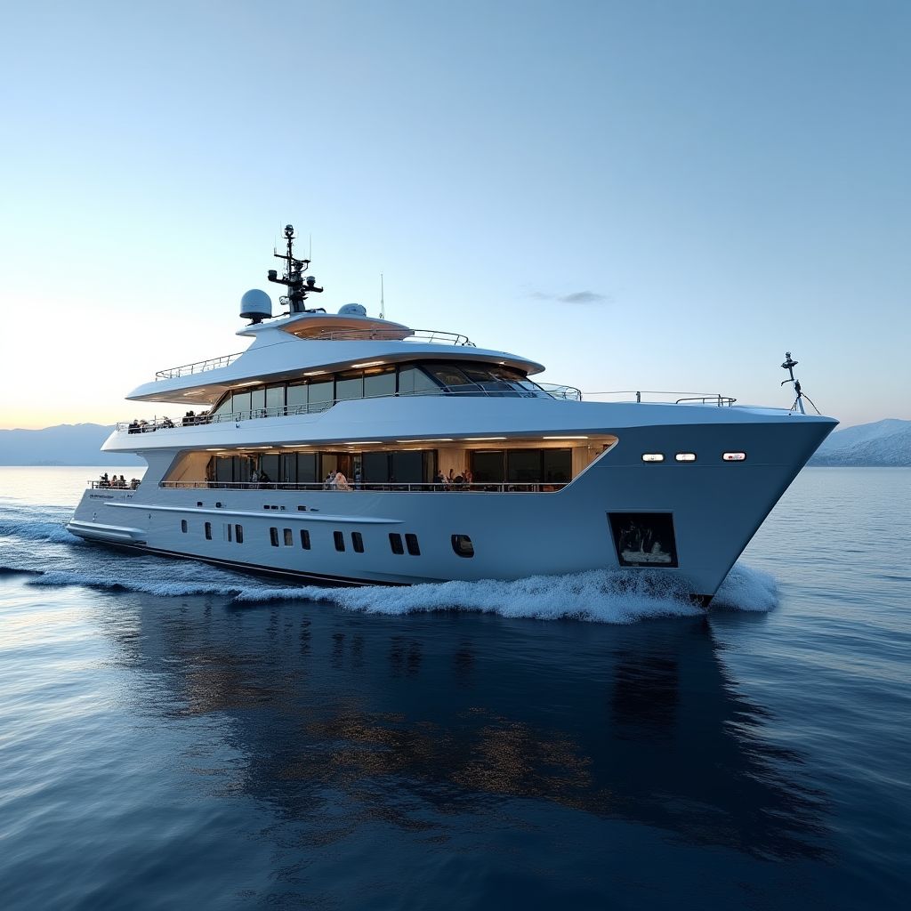 Comfortable whale watching vessel