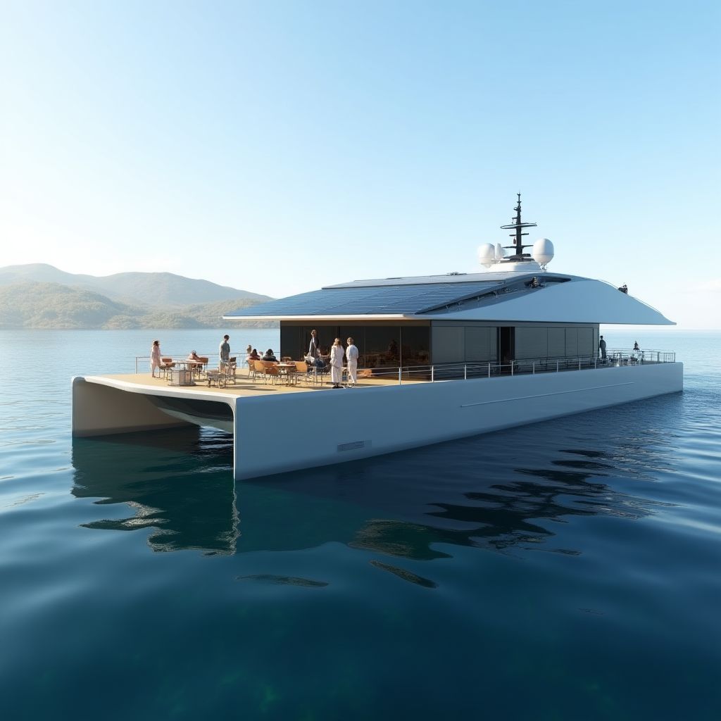 Eco-friendly tour boat